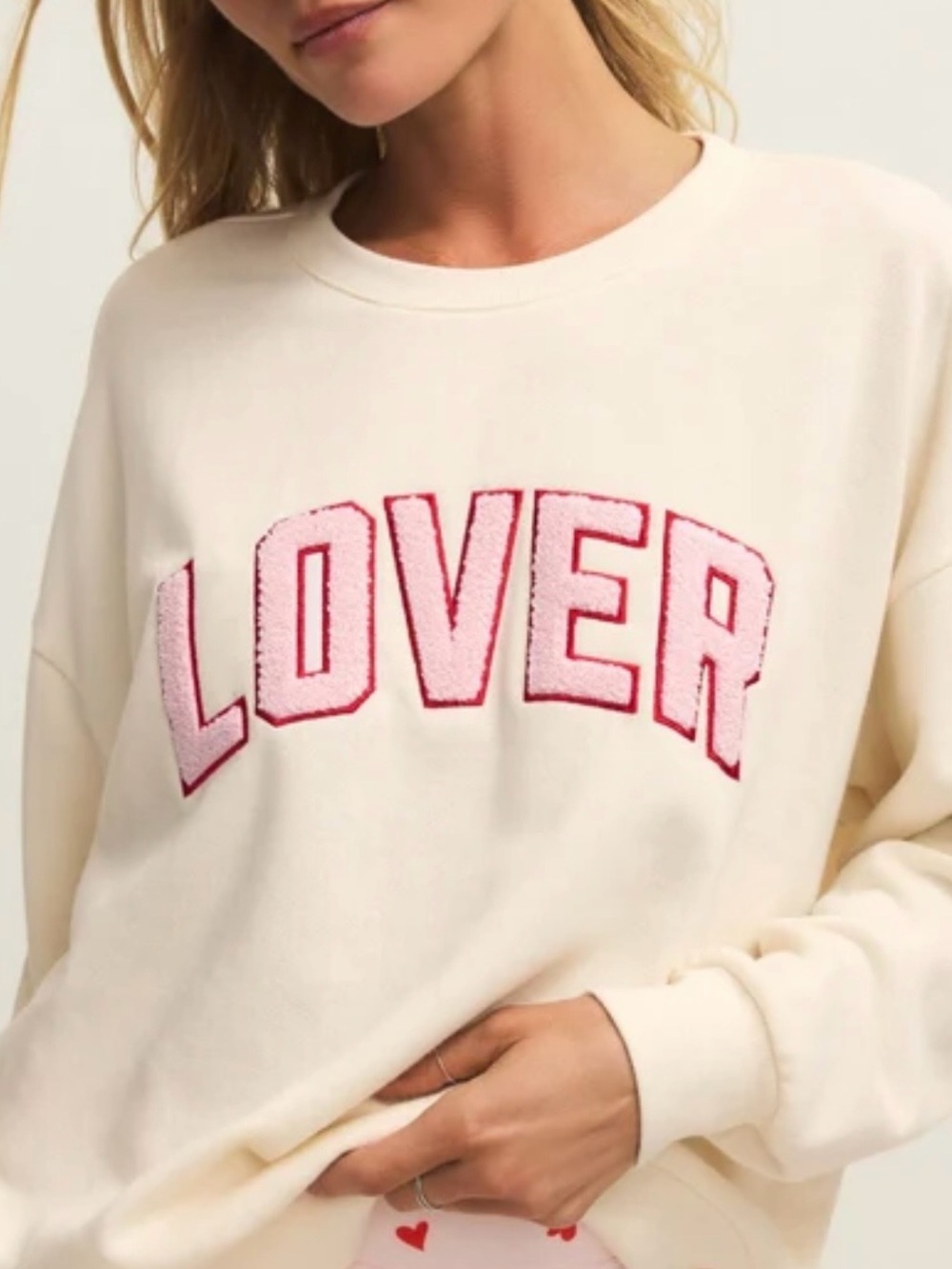 NWT Z Supply Lounge Oversized Lover Sweatshirt Sz Small